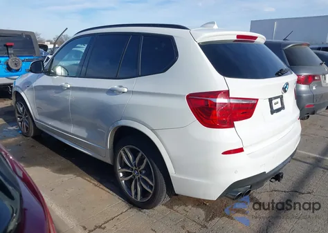 2017 BMW X3 xDrive35I из США, поврежденный, VIN 5UXWX7C52H0S18506